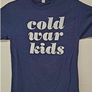 Cold War Kids 2024 Tour shirt Navy Blue